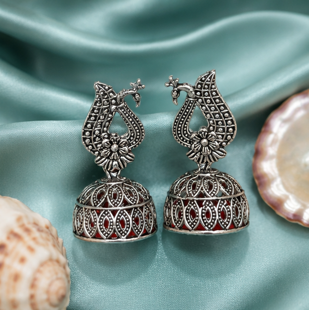 Oxidised Boho Earrings