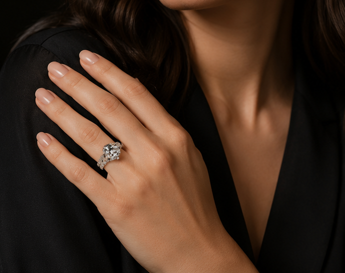 CRYSTAL RHINESTONE AD RING