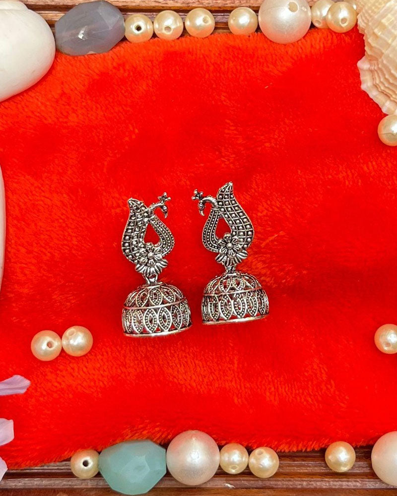 Oxidised Boho Earrings