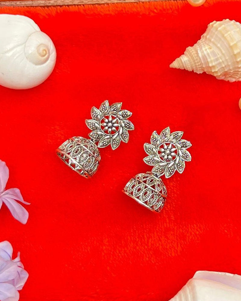 Oxidised Boho Earrings