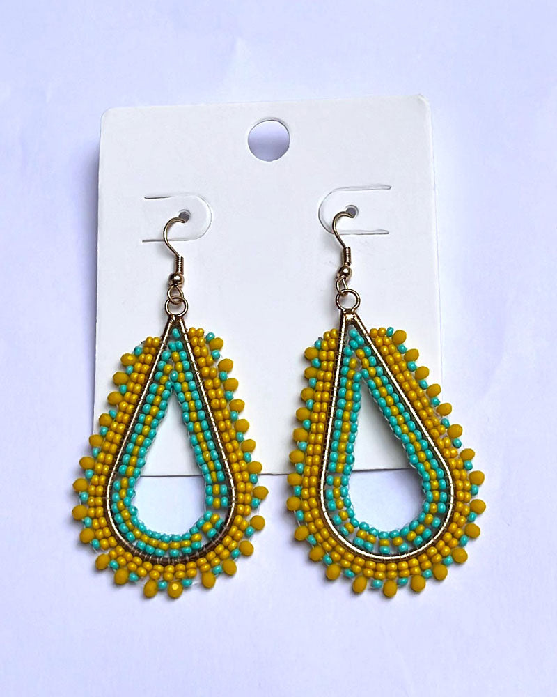 Beaded Dangle Earring
