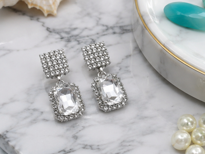 Crystal  Rhinestone Earring