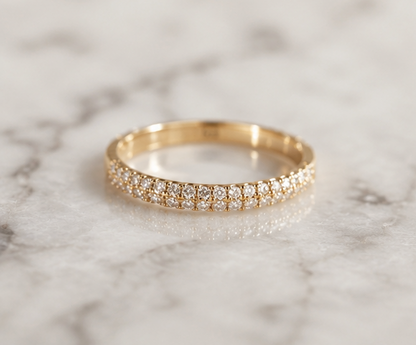 RHINESTONE AD RING