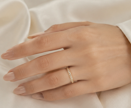 RHINESTONE AD RING