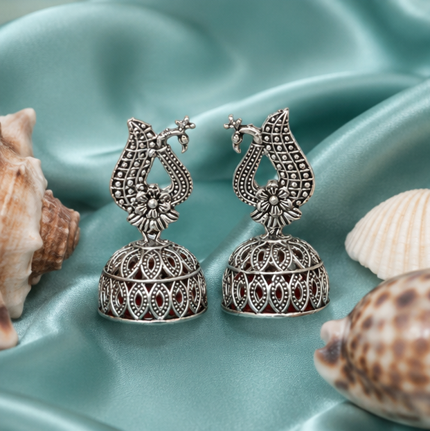 Oxidised Boho Earrings