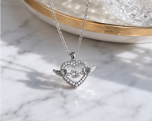 Angel Heart Necklace For Women