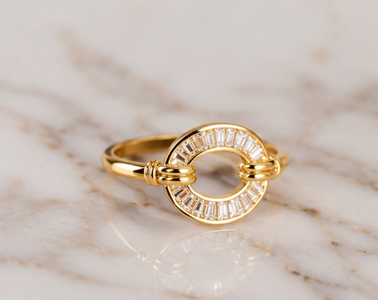 OVEL AD GOLDEN RING