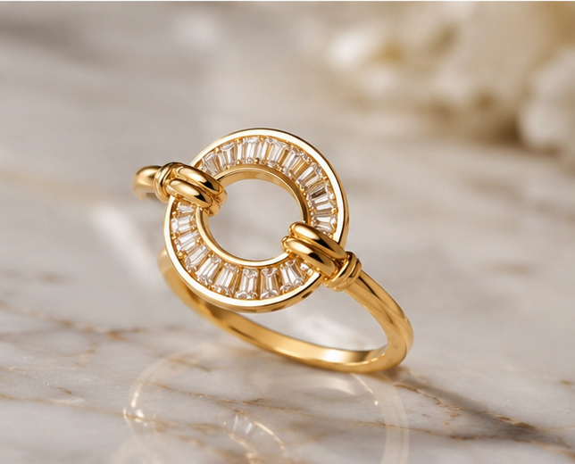 OVEL AD GOLDEN RING