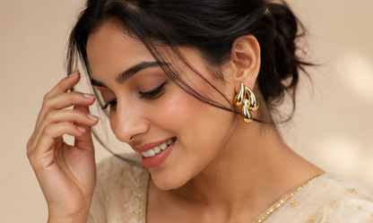 Waterdrop Stud Earrings