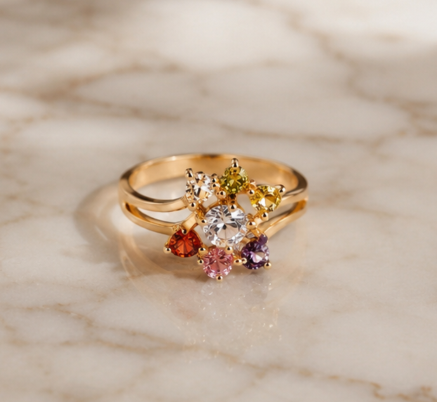 MULTI-COLOR AD RING