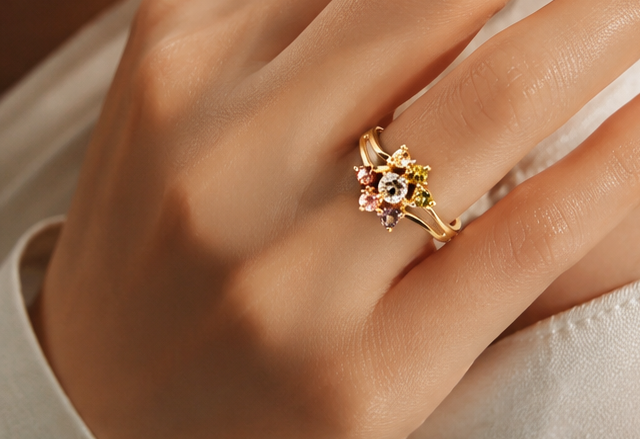 MULTI-COLOR AD RING