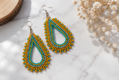 Beaded Dangle Earring