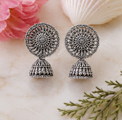Oxidised Boho Earrings