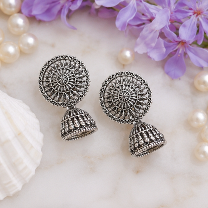 Oxidised Boho Earrings