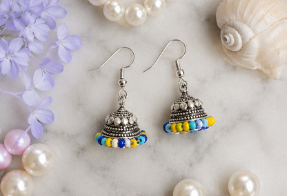 Oxidised Boho Earrings