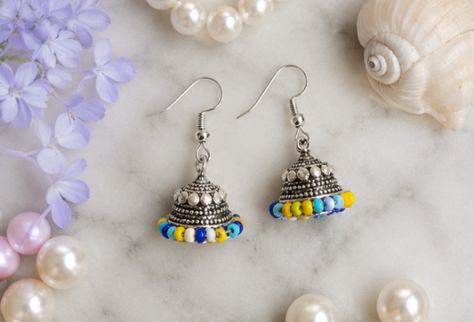 Oxidised Boho Earrings