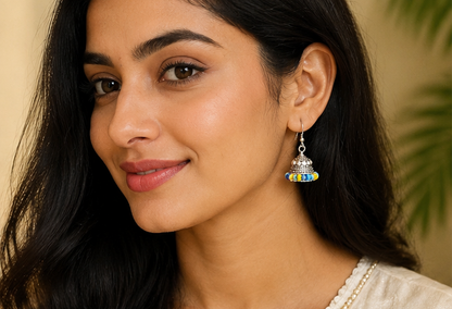 Oxidised Boho Earrings
