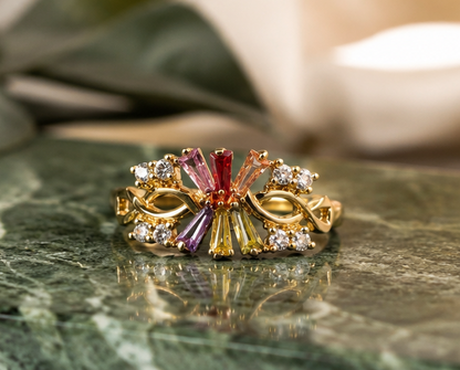 MULTI-COLOR AD RING