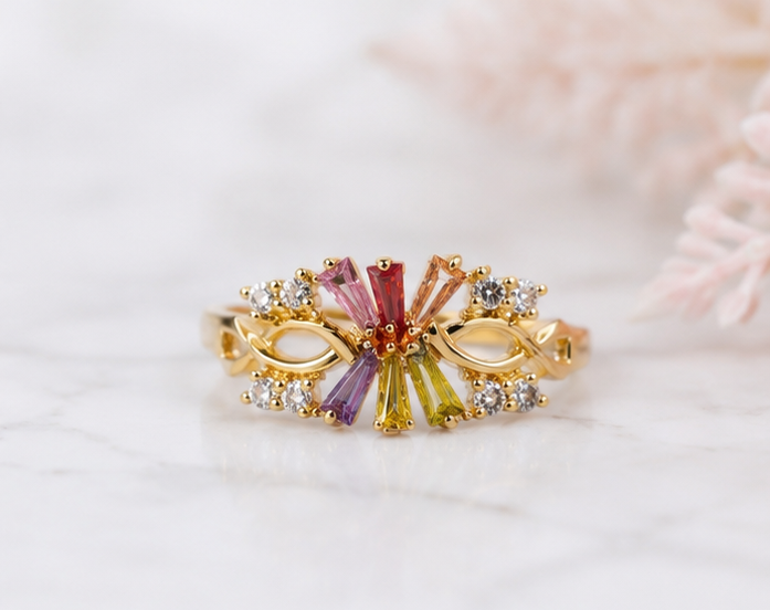MULTI-COLOR AD RING
