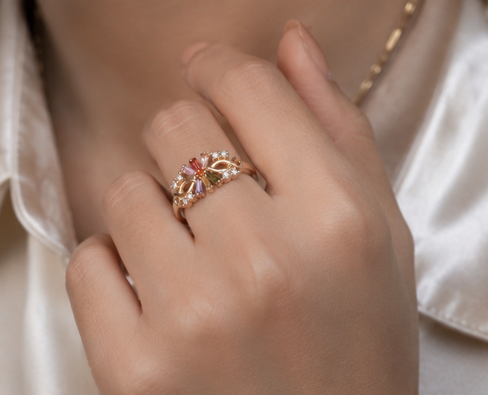 MULTI-COLOR AD RING