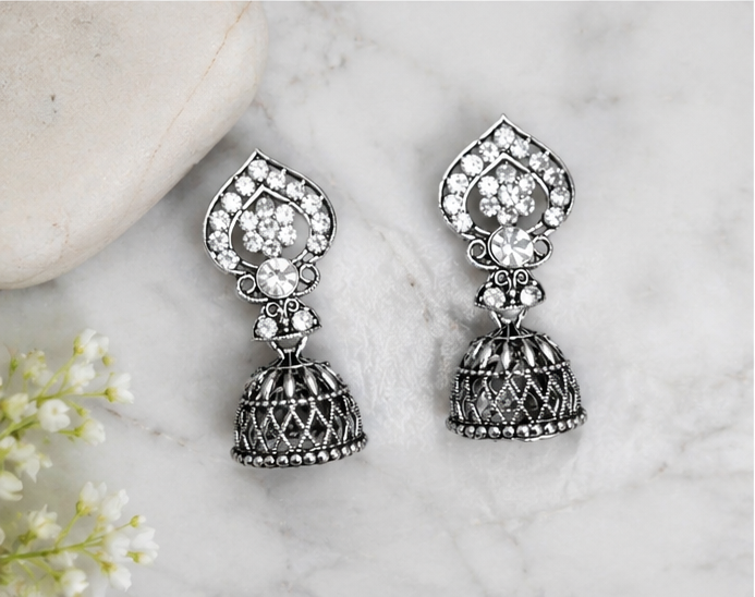 Oxidised Boho Earrings