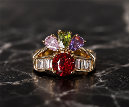 MULTI-COLOR AD RING