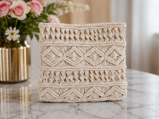 HANDMADE MACRAME BAG