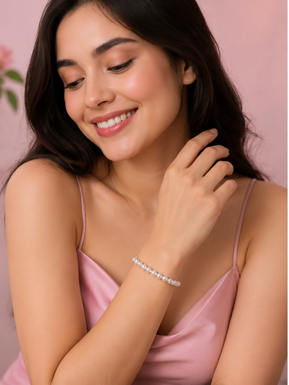 PEARL GLASS BRACELET