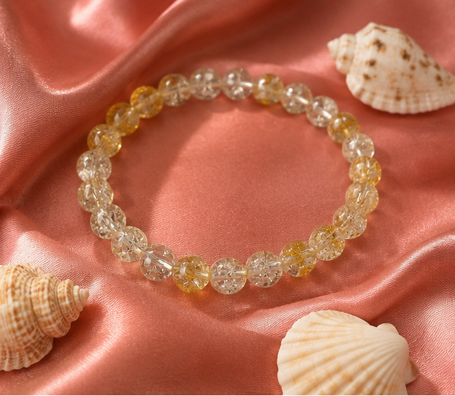 CRACKLE GLASS BRACELETS ( SET OF 2 )