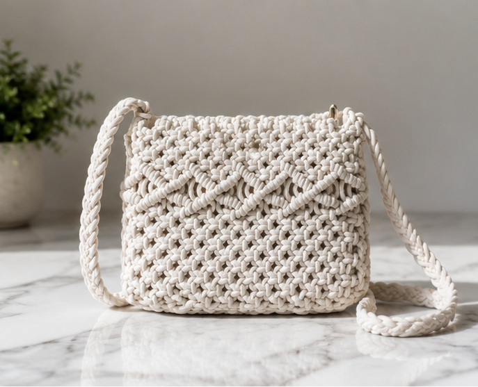 HANDMADE MACRAME BAG