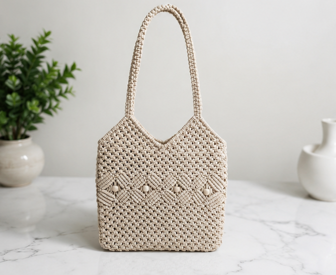 HANDMADE MACRAME BAG