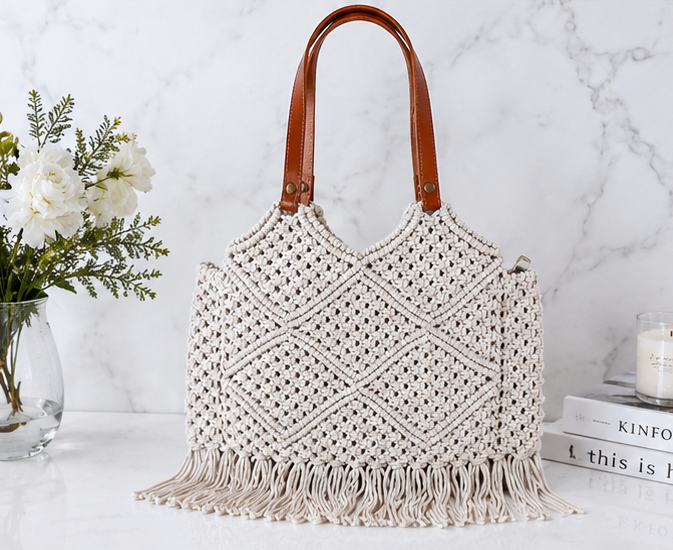 HANDMADE MACRAME BAG