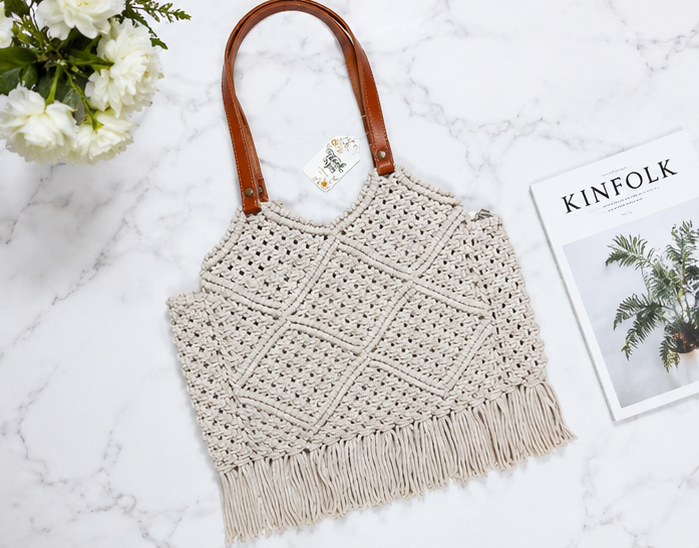 HANDMADE MACRAME BAG