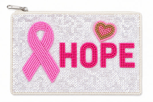 HANDMADE BEADED COIN PURSE