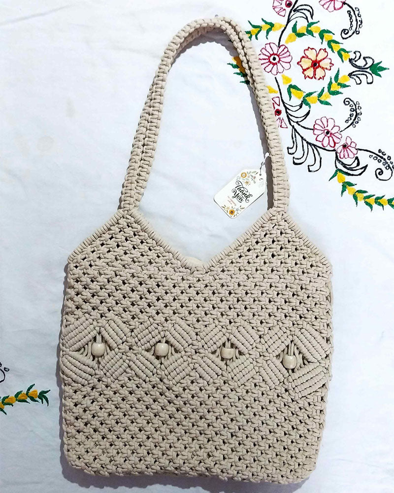 HANDMADE MACRAME BAG