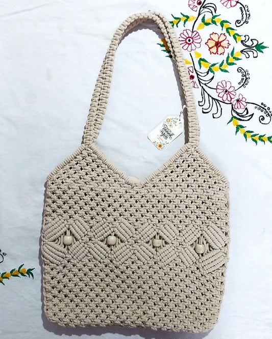 HANDMADE MACRAME BAG