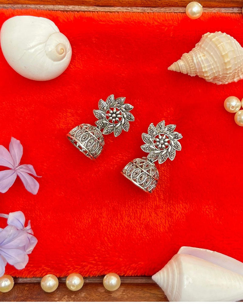 Oxidised Boho Earrings