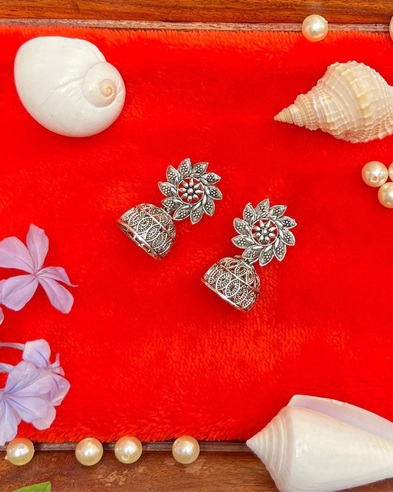 Oxidised Boho Earrings