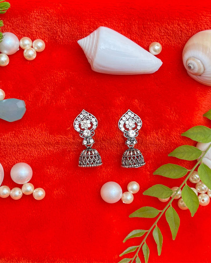 Oxidised Boho Earrings