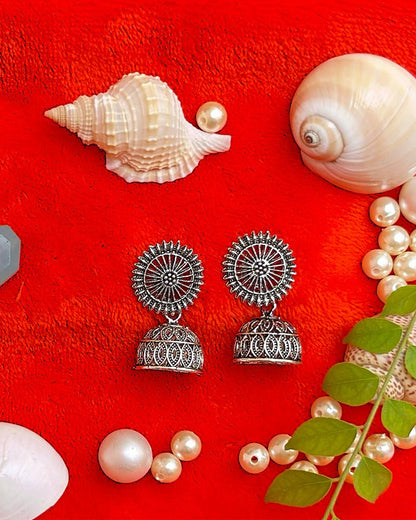 Oxidised Boho Earrings