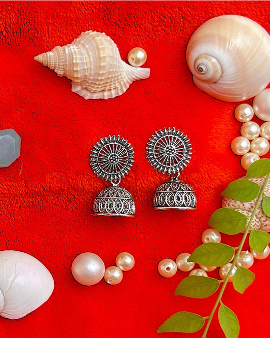 Oxidised Boho Earrings