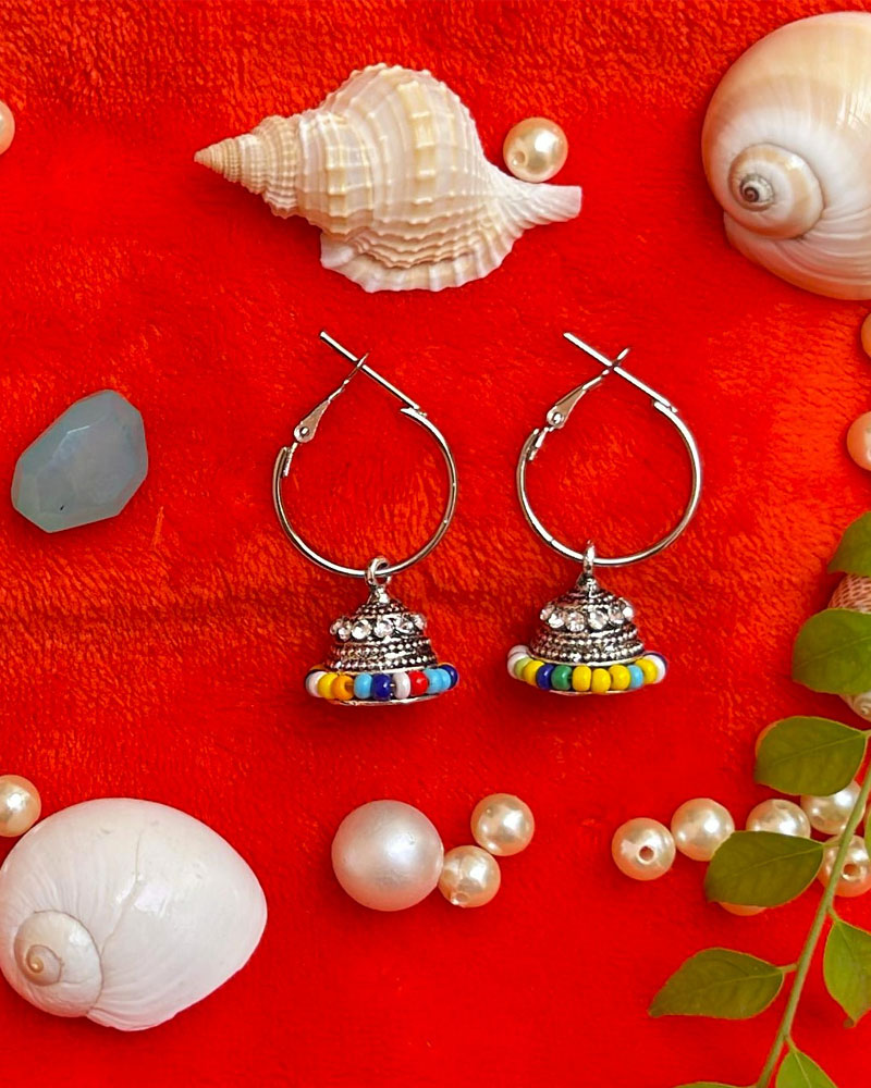 Oxidised Boho Earrings