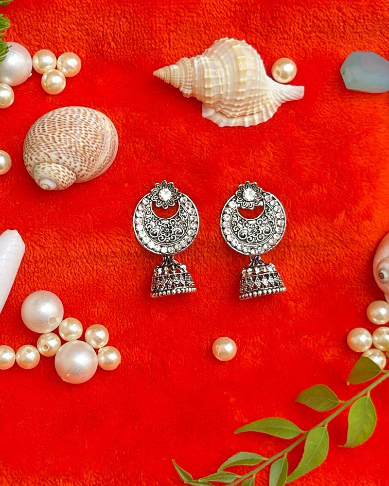 Oxidised Boho Earrings