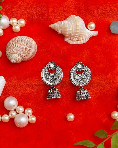 Oxidised Boho Earrings