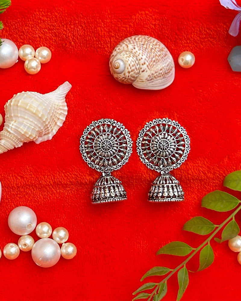 Oxidised Boho Earrings