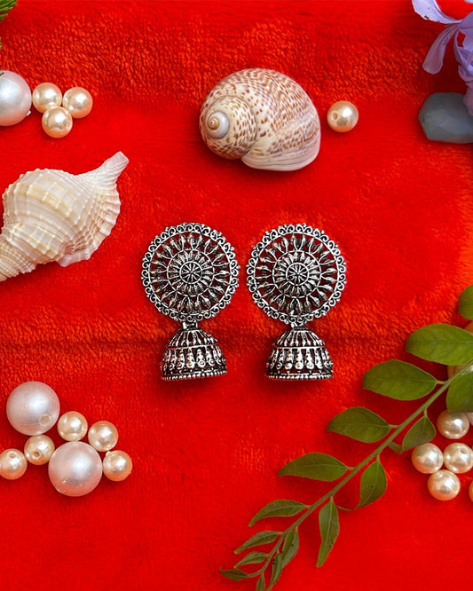 Oxidised Boho Earrings