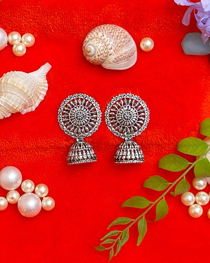 Oxidised Boho Earrings