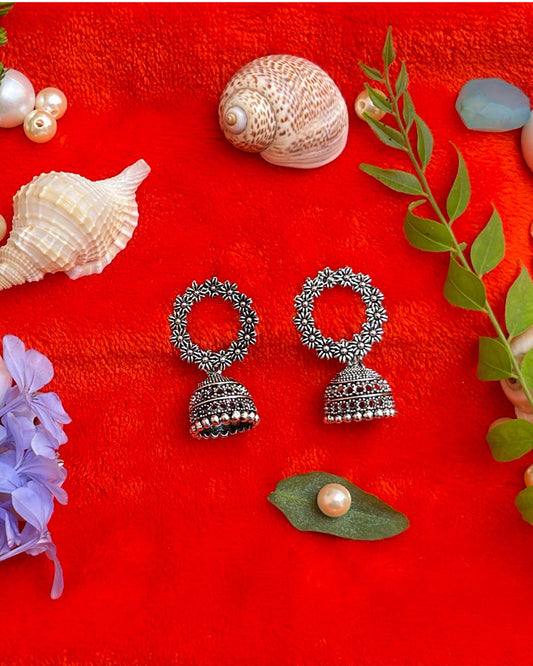 Oxidised Boho Earrings