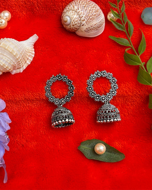 Oxidised Boho Earrings