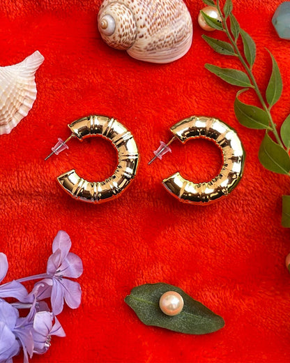 Croissant Hoop Earring